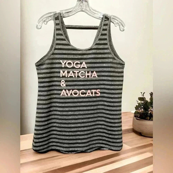 ♦️SALE♦️NWOT, Stretch Camisole, Large, Black & Grey - Picture 1 of 9